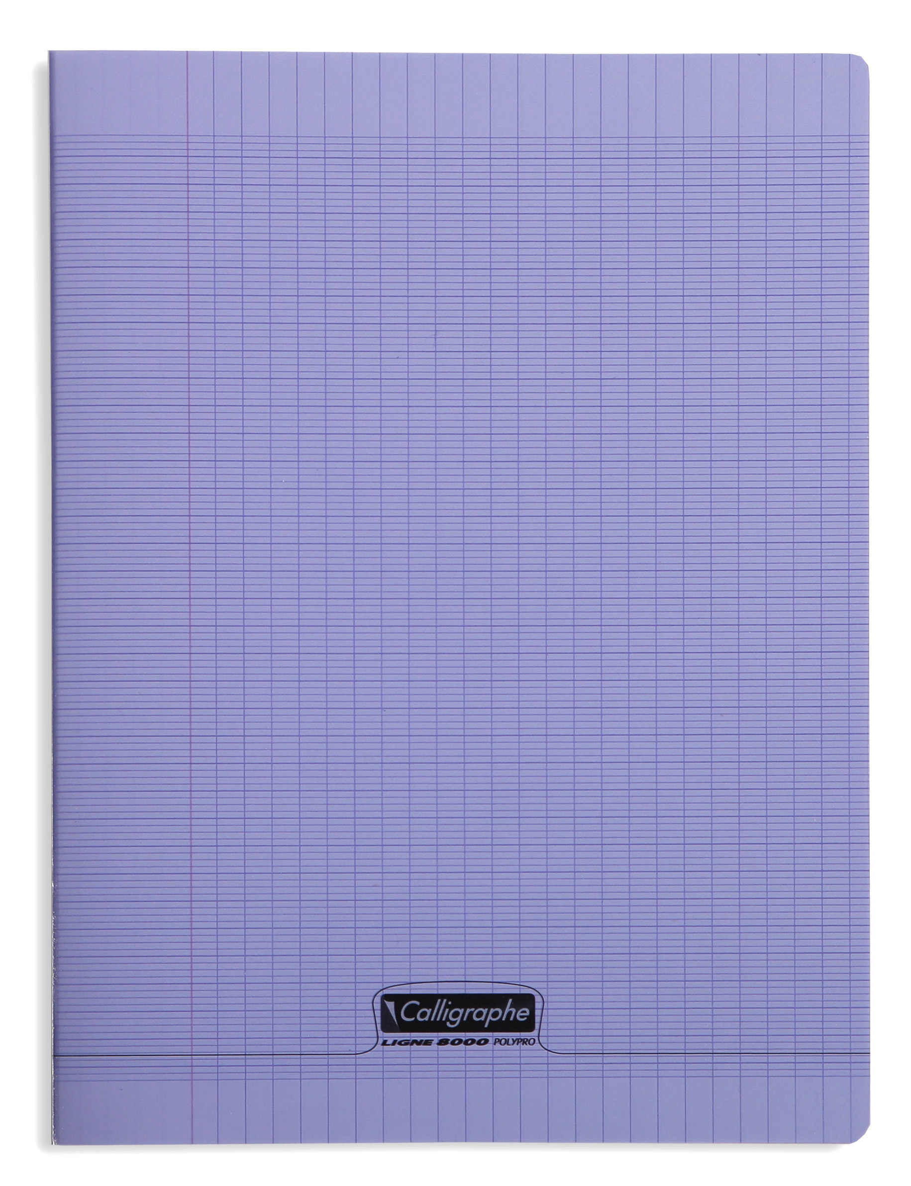 Cahier pique 8000 POLYPRO 24x32 cm 96 pages grands carreaux 90 g