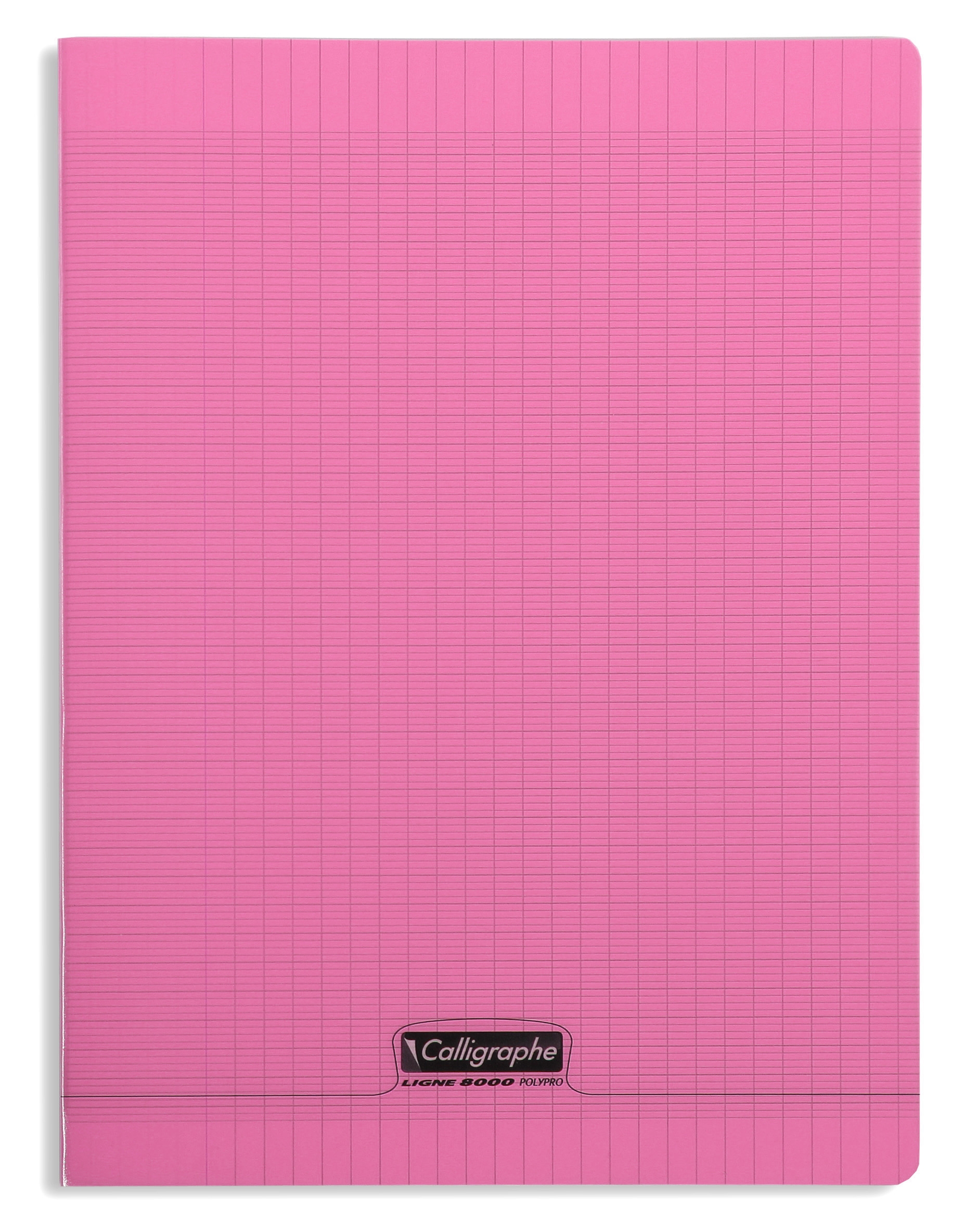 Cahier pique 8000 POLYPRO 24x32 cm 96 pages grands carreaux 90 g
