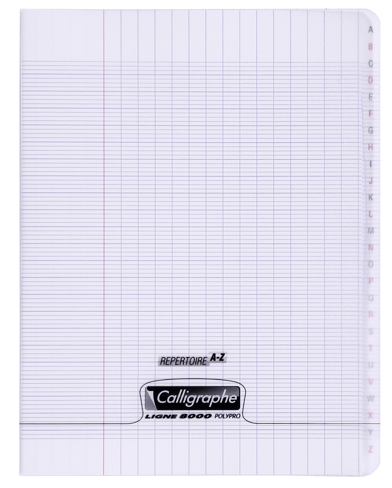 Repertoire pique 8000 POLYPRO 17x22 cm 96 pages grands carreaux 90 g