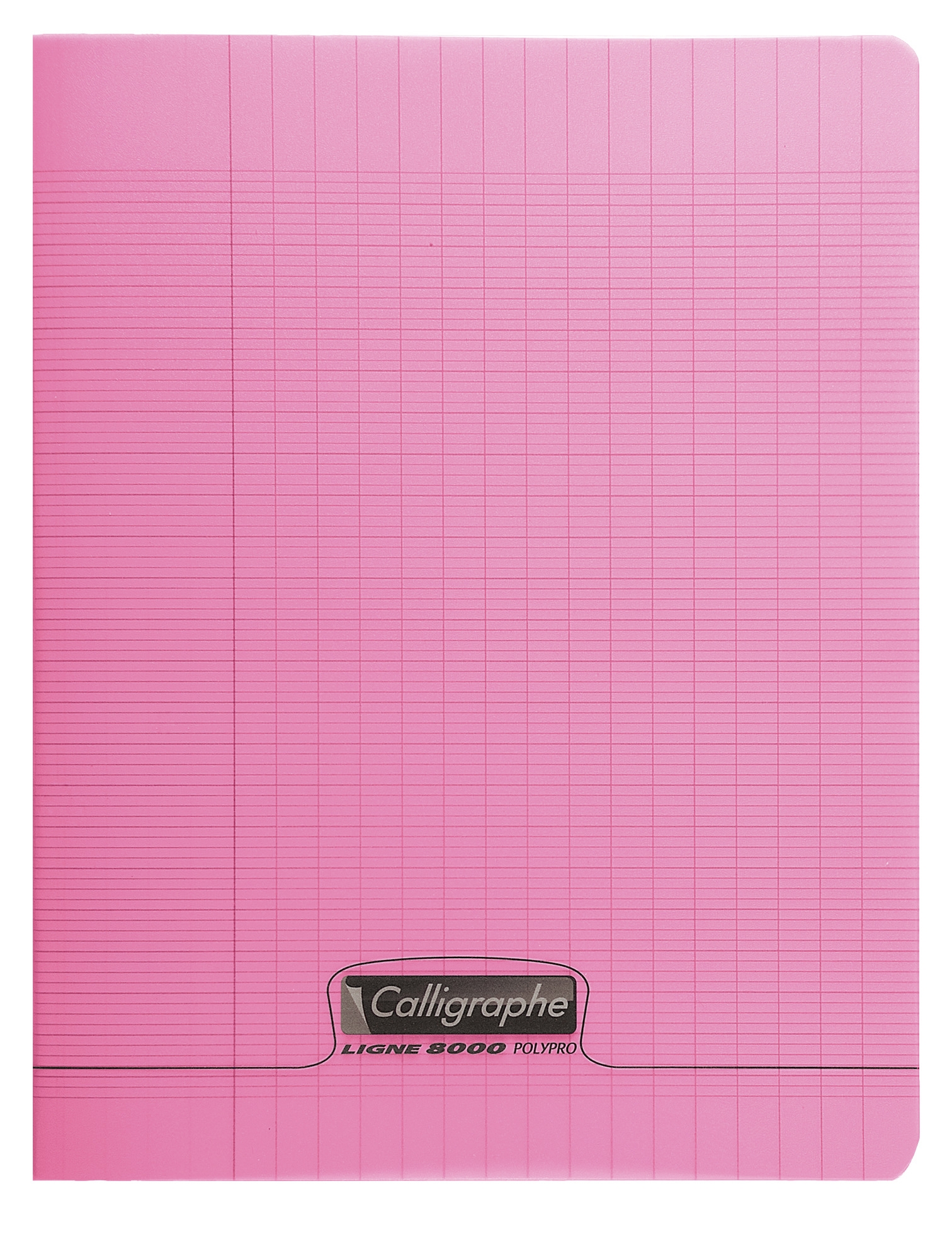 Cahier pique 8000 POLYPRO 17x22 cm 96 pages grands carreaux 90 g