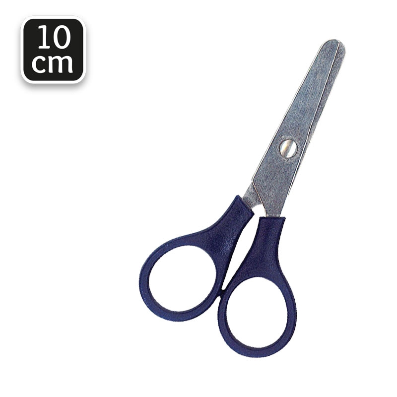 WONDAY Ciseaux ecolier eco 10 cm, manche moule bouts ronds