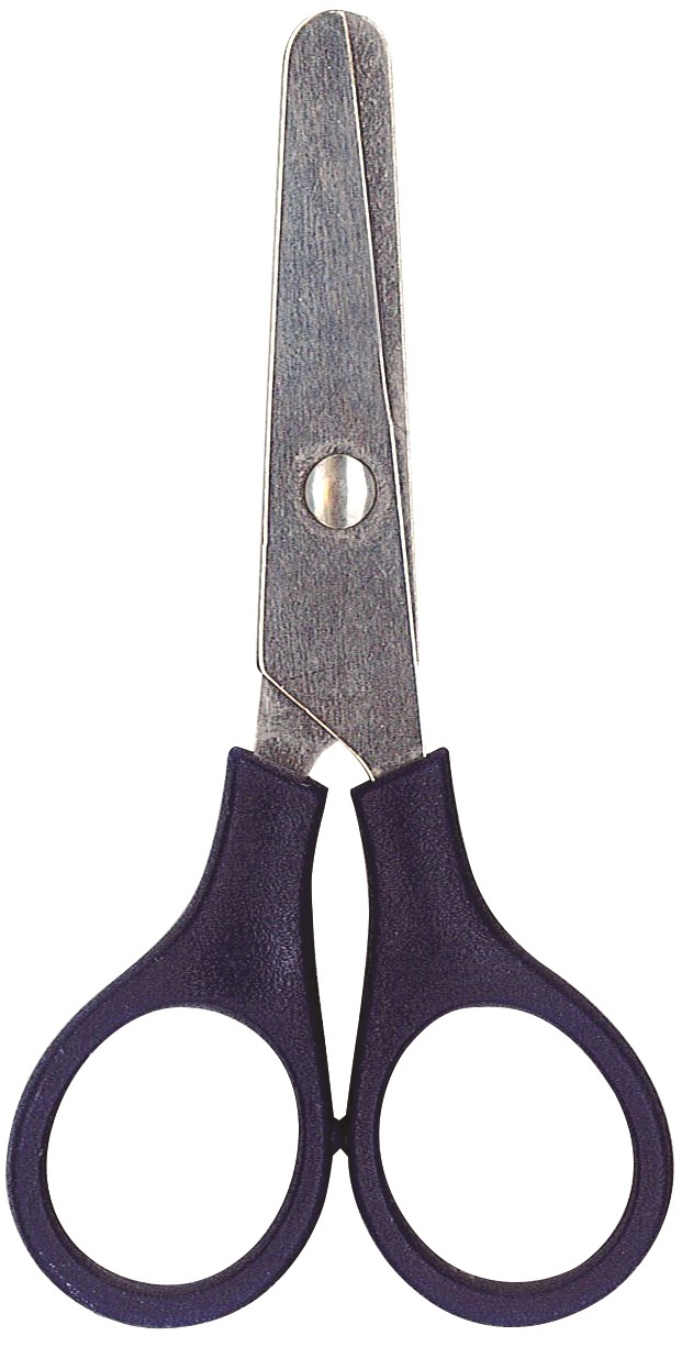 WONDAY Ciseaux ecolier eco 10 cm, manche moule bouts ronds
