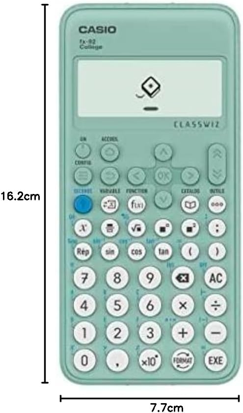 CASIO Calculatrice scientifique FX92 college nouvelle version 2023