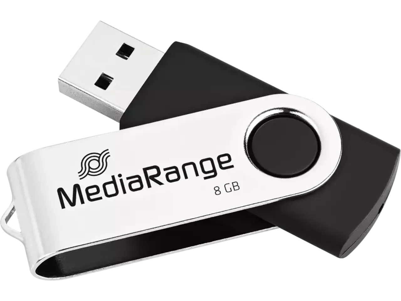 MEDIARANGE Cle USB 2.0 8GB capuchon pivotant