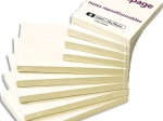 CALIPAGE Bloc repositionnable 100 feuilles Jaunes 76x127mm