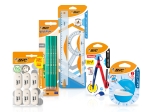 BIC Criterium 550 Crayons a Papier - 2B/B/HB/H/2H, Blister de 5