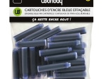 WONDAY Lot de 30 cartouches courtes d'encre Bleue (effacable)