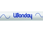 WONDAY Blister de 6 effaceurs reecriveurs, encre Bleue, pointe 1 mm