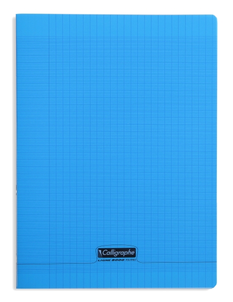 Cahier pique 8000 POLYPRO 24x32 cm 96 pages grands carreaux 90 g