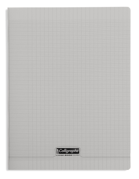 Cahier pique 8000 POLYPRO 24x32 cm 48 pages grands carreaux 90 g
