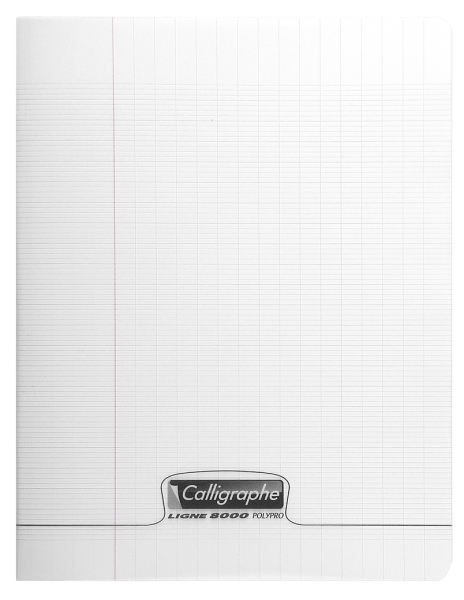 Cahier pique 8000 POLYPRO 17x22 cm 48 pages grands carreaux 90 g