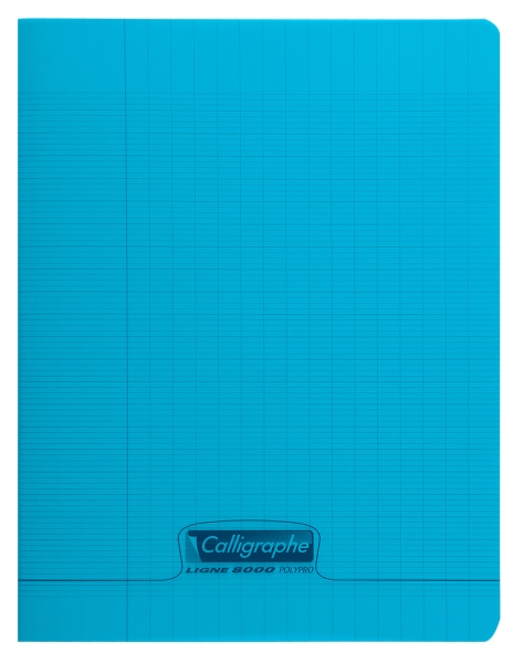 Cahier pique 8000 POLYPRO 17x22 cm 96 pages grands carreaux 90 g