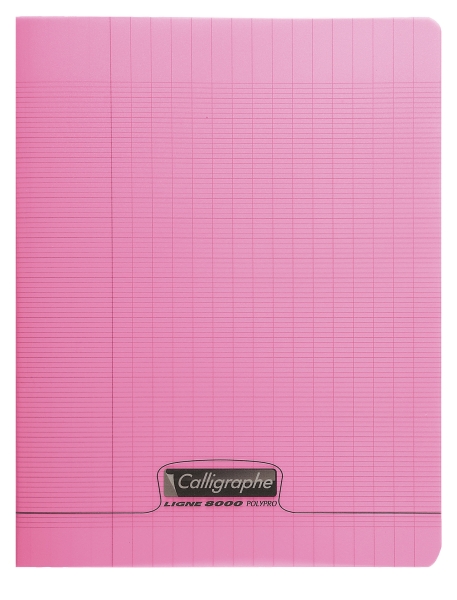 Cahier pique 8000 POLYPRO 17x22 cm 96 pages grands carreaux 90 g