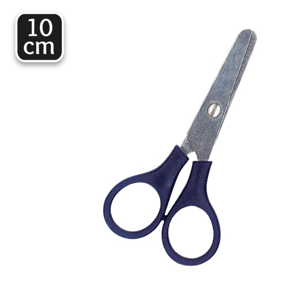 WONDAY Ciseaux ecolier eco 10 cm, manche moule bouts ronds